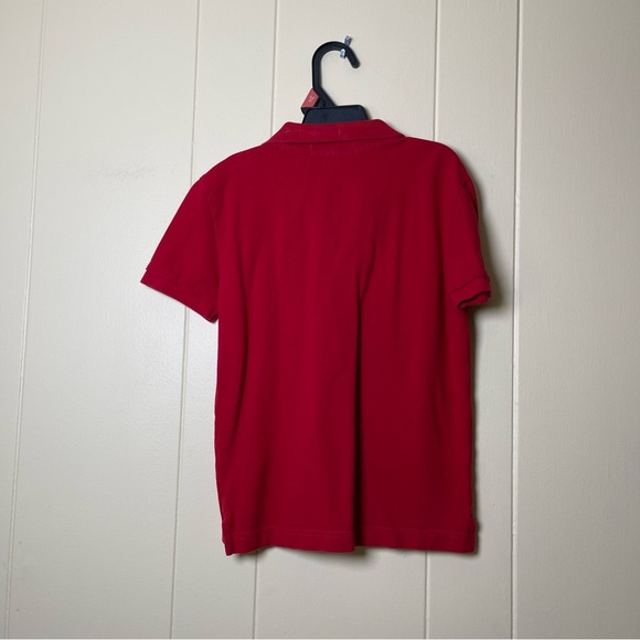 U.S. Polo Assn. Boys Bold Red and Blue Polo Shirt size 6-7 set of two - Picture 2 of 5